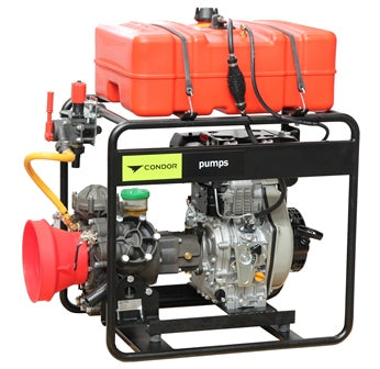 Annovi Reverberi AR503 diaphragm pump Yanmar diesel 45 litre tank (electric start) 54 lpm 40 bar