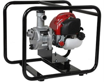 Honda Powered SCR-254HX 1 inch BSP(M) mini diesel pump and roll frame 130 lpm 36 m head