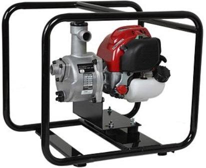 Honda Powered SCR-254HX 1 inch BSP(M) mini water pump and roll frame 130 lpm 36 m head