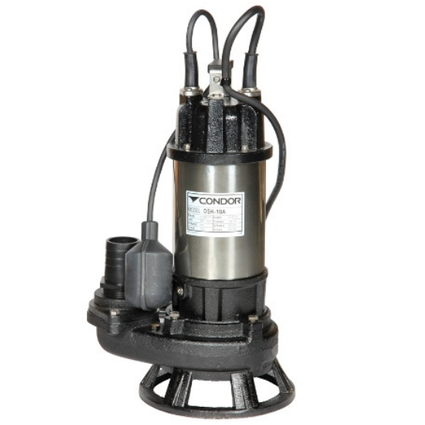 Ketta DSK-10A 2 inch BSP(F) chopper pump 0.75 kW (1 hp) 230v (with float switch) 350 lpm 12 m head