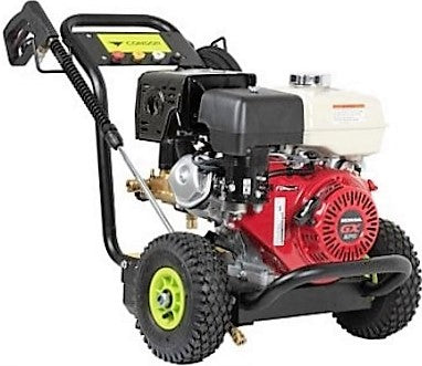 Honda Powered G1 Series water blaster (low speed) Honda GX390 11 hp (electric start) 200 bar (3000 psi) 13 lpm