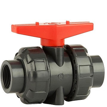 BLP series 1 inch BSP(F) ball valve PVC 10 bar (145 psi)