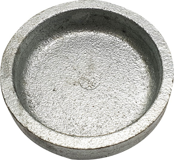 T-Rex roll groove cap galvanised 80 mm (3 inch)