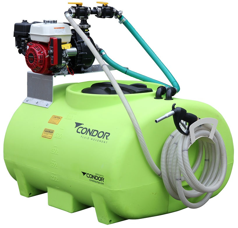 Ketta 1000 litre liquid mixing and dispensing system Honda Powered Pacer poly pump (electric start) 10 m hose and nozzle