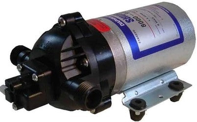 Shurflo 12v diaphragm pump 8000-547-189 M1/2 inch ports (popular for ATV sprayers) 6.8 lpm 7.4 bar (107 psi)