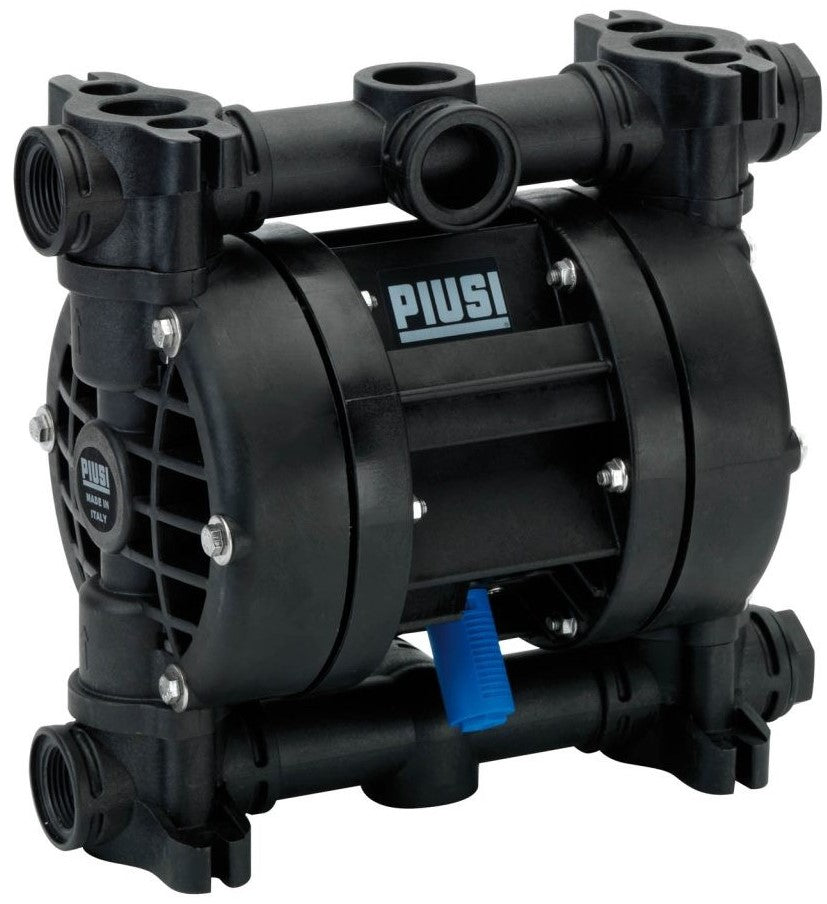 Piusi MP140 1 inch BSP(F) poly air operated diaphragm pump 100 lpm 7 bar (102 psi)