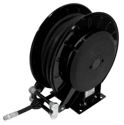 Piusi retractable hose reel for grease (without hose) for 15 m x 1/4 inch hose 400 bar (5800 psi)