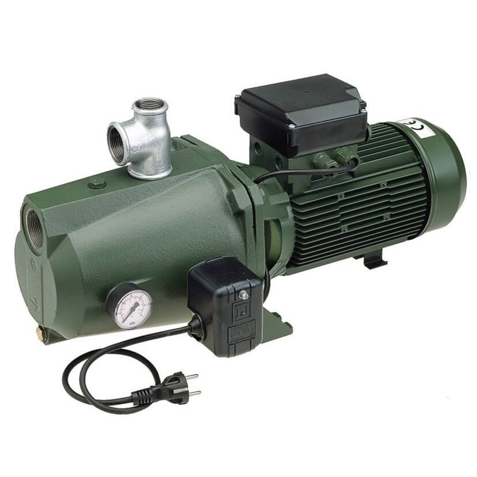 DAB-200MP - Pump Surface Mounted Cast Iron With Pressure Switch 175L/MIN 41M 1.47KW 240V