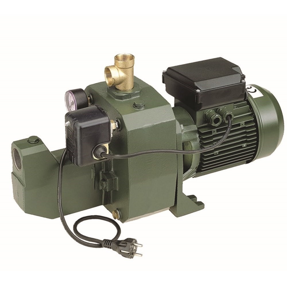 DAB-251MP - Pump Surface Mounted Cast Iron With Pressure Switch 120L/MIN 62M 1.85KW 240V