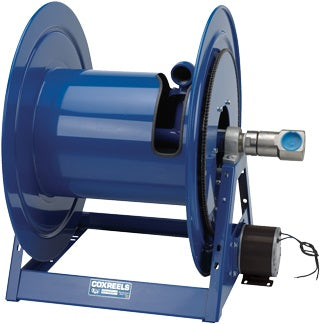 Cox 1195 electric 12v hose reel 2 inch NPT(F) for 30 m x 50 mm (2 inch) hose 41 bar (600 psi)