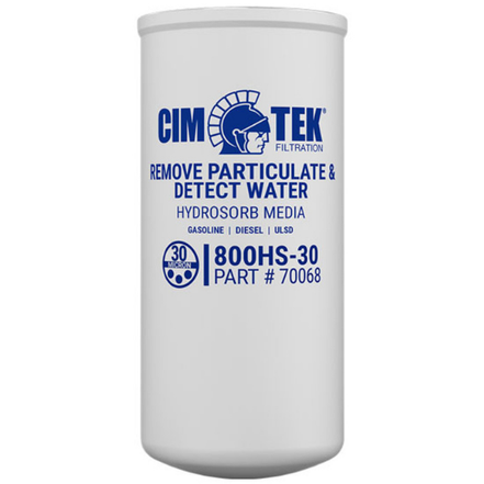 Cim-Tek 70068 800HS-30 30 micron Hydrosorb diesel fuel dispenser filter