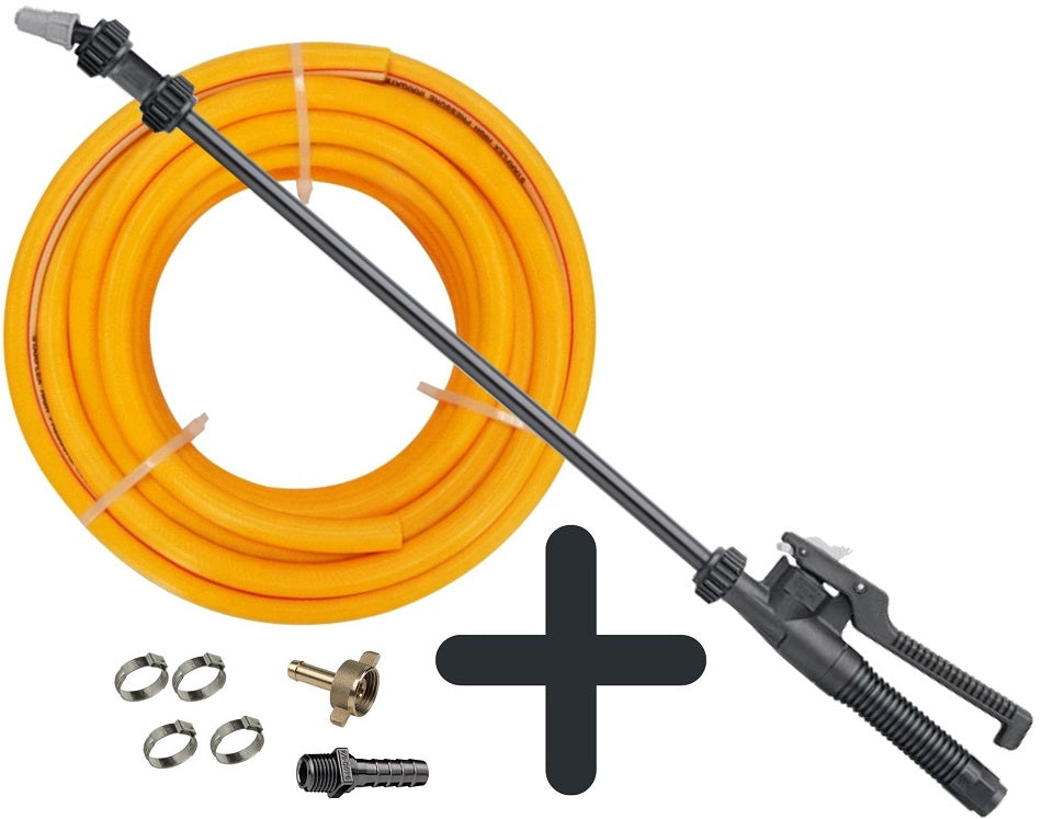 TriggerJet 22670-15 spot spray lance with 380 mm (15 inch) wand and 50 m x 10 mm (3/8 inch) ag-spray hose