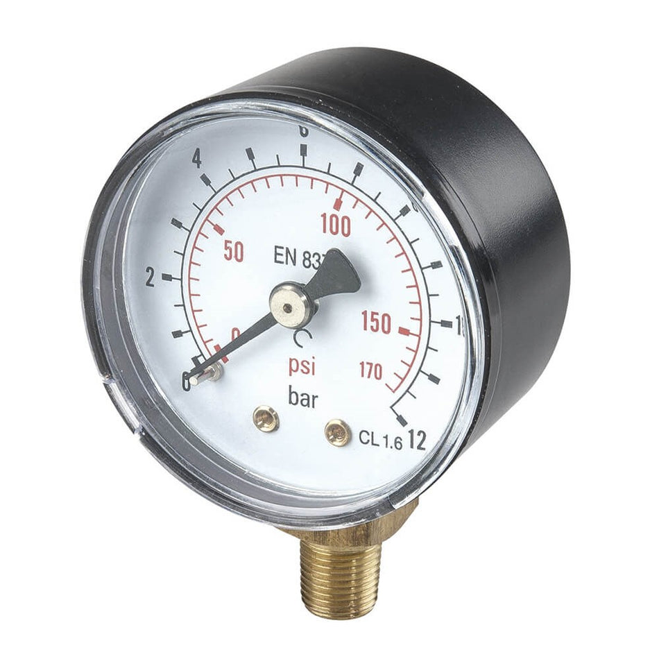 MANOMETER Atlas Housings 1/8” Dia 50MM 0-12BAR