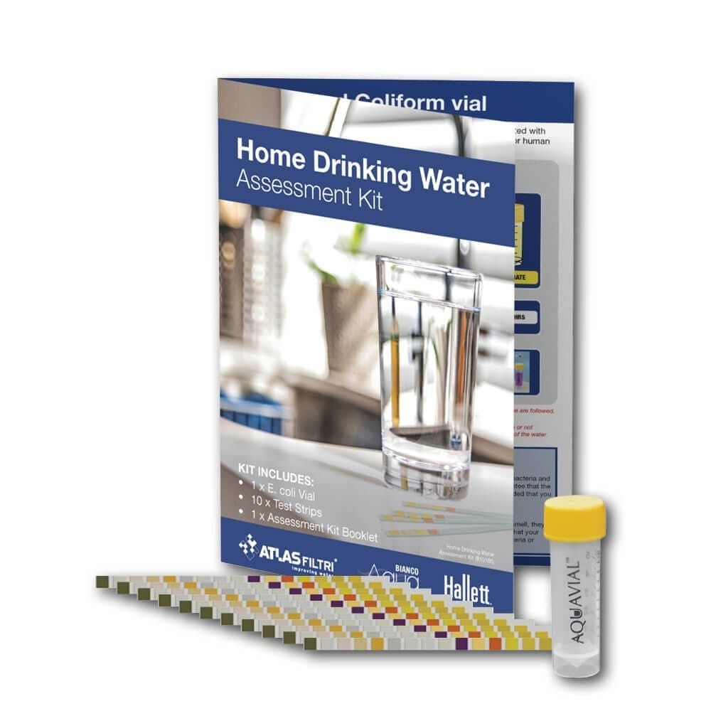 Home Water Assessment Kit - Includes 1 X E.coli Vial,10 X Test Strips & 1 X Assessment Kit Booklet