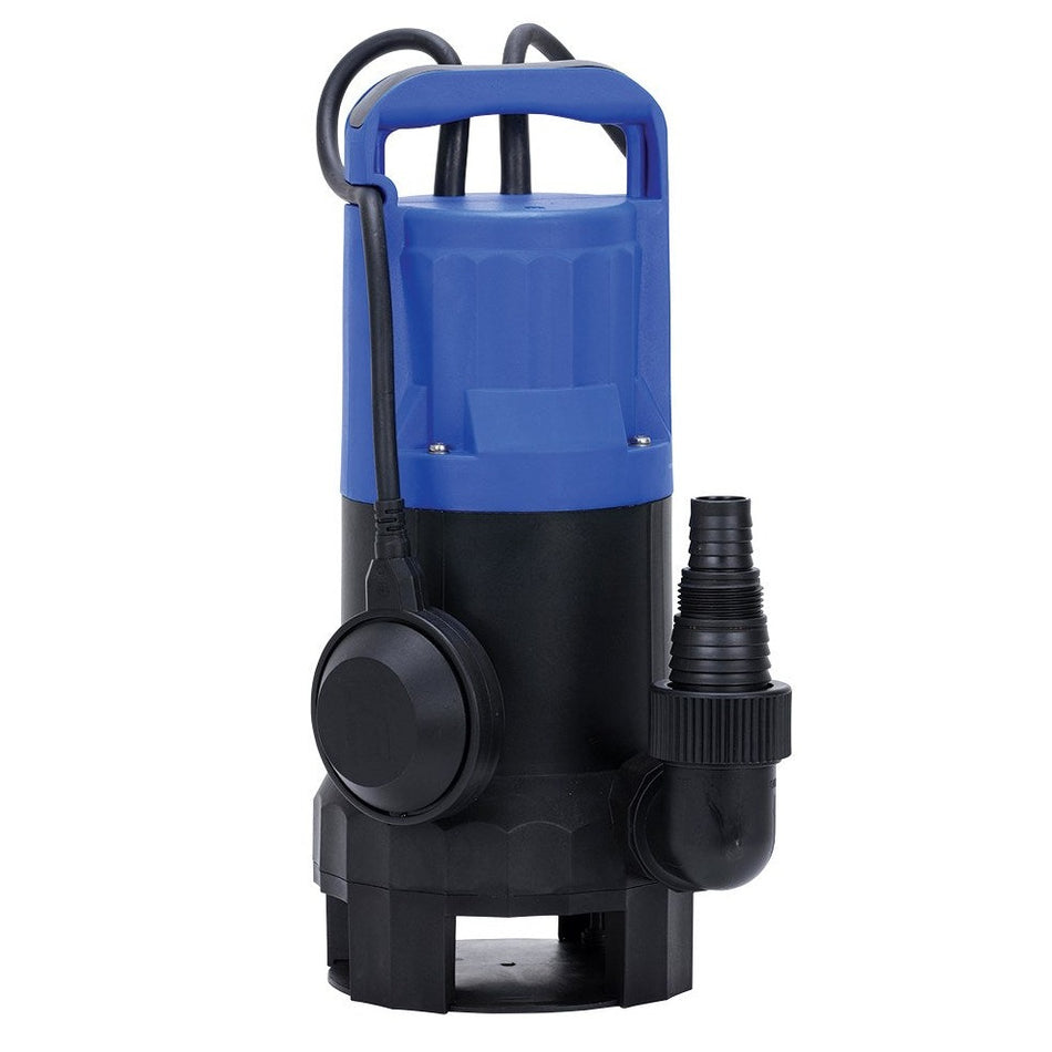 Bianco BIA-SUB550 vortex submersible drainage pump with float switch 0.55 kW 240v 266 lpm 8.0 m head