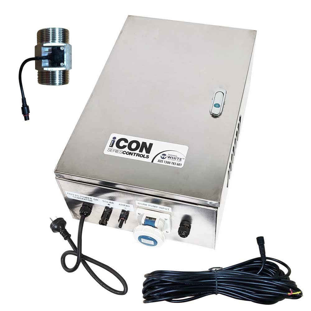 BIA-SOLCONTPRO-SSFLOW40 - Iconsolar Stainless Steel Pro Control Plug & Play With Flow Meter 40