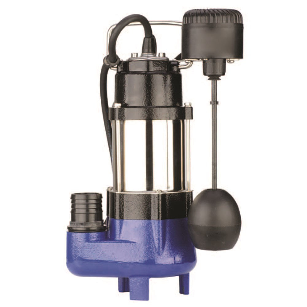 B25VAS2-FIXEDFLOAT-VORTEX-PUMP  - Submersible Vortex Pump 150LPM 7.5M