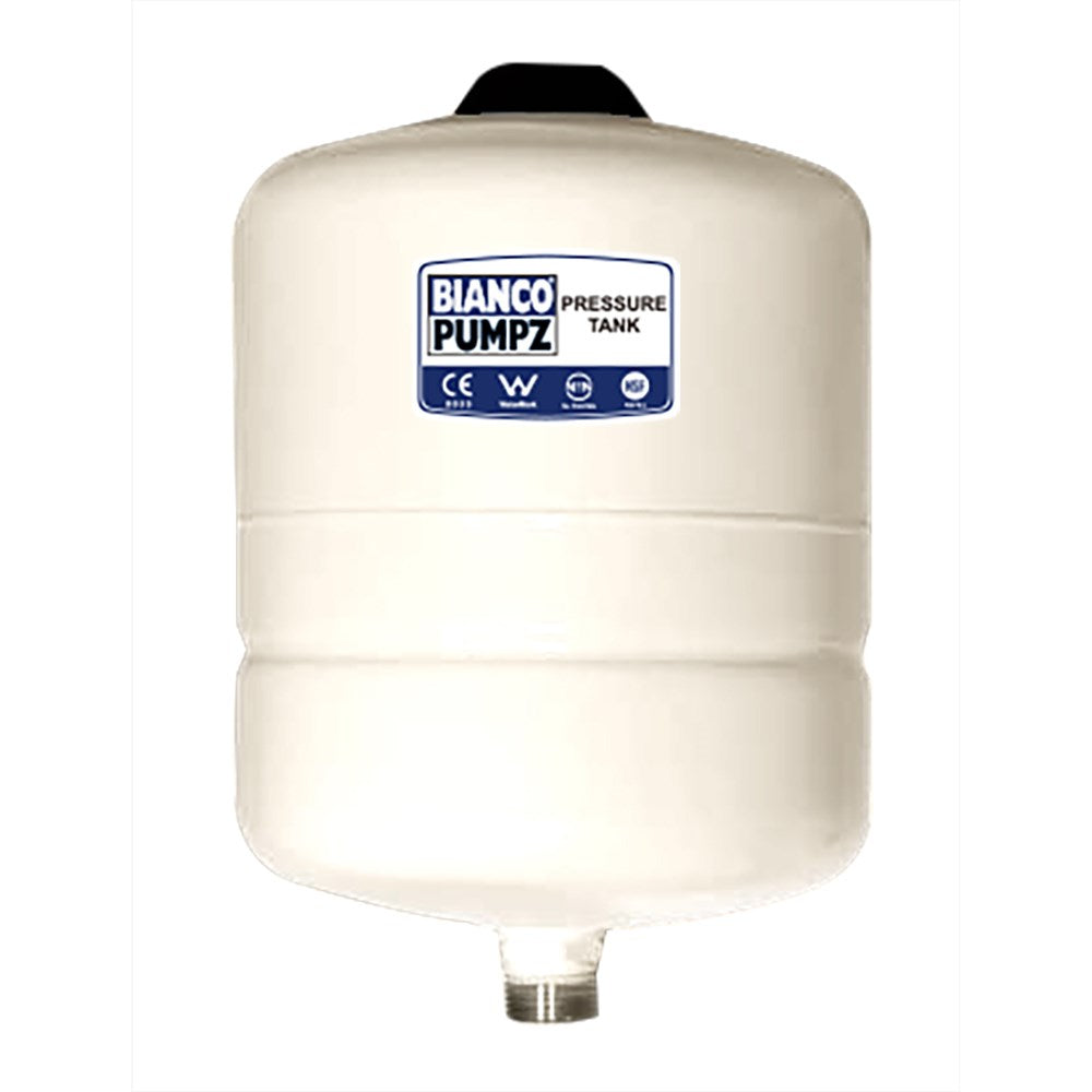 BIA-BPT-8 - Bianco Pressure Tank 8 Litre Vertical Almond  4 Bar Pre-Charge