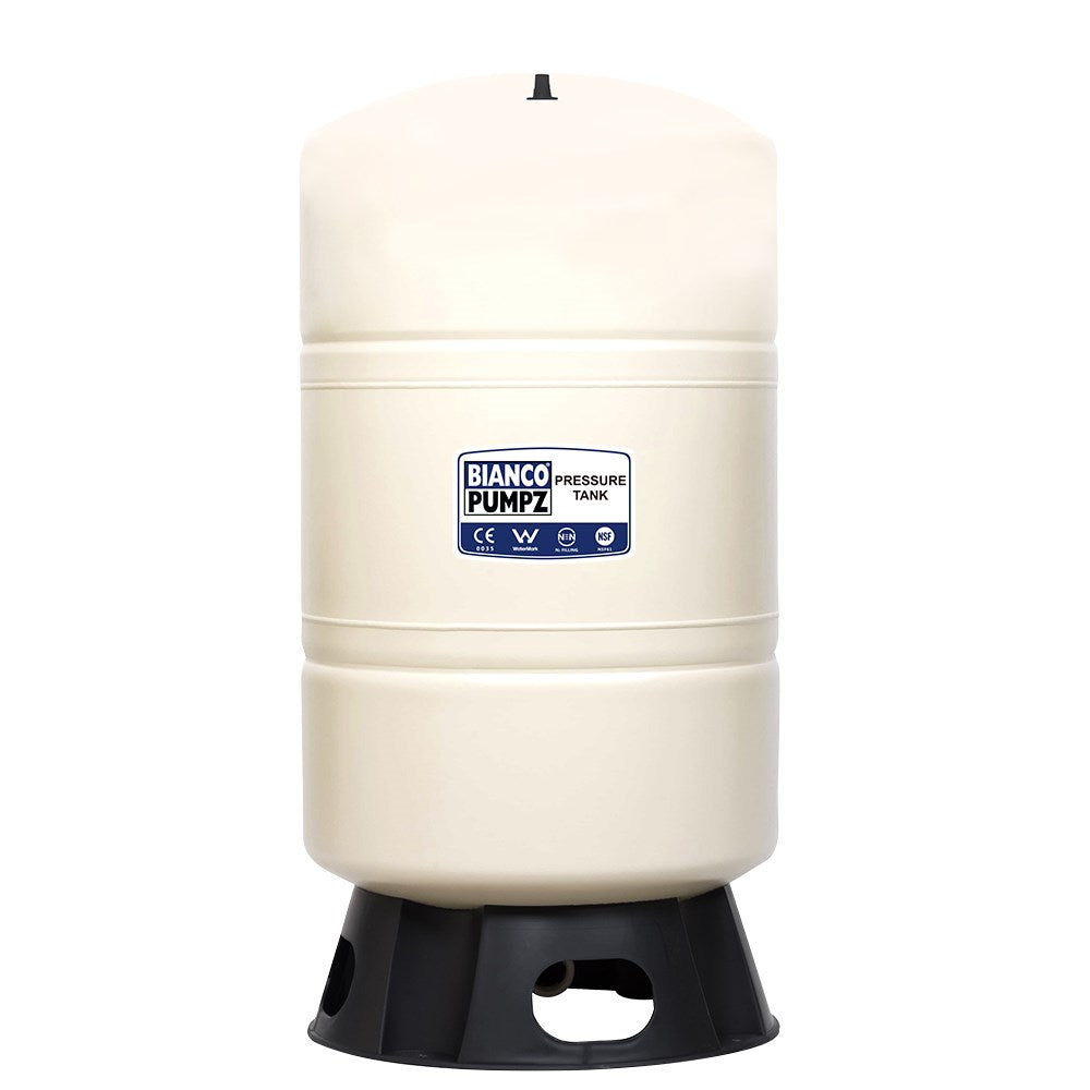 BIA-BPT-80 - Bianco Pressure Tank 80 Litre Vertical Almond  4 Bar Pre-Charge