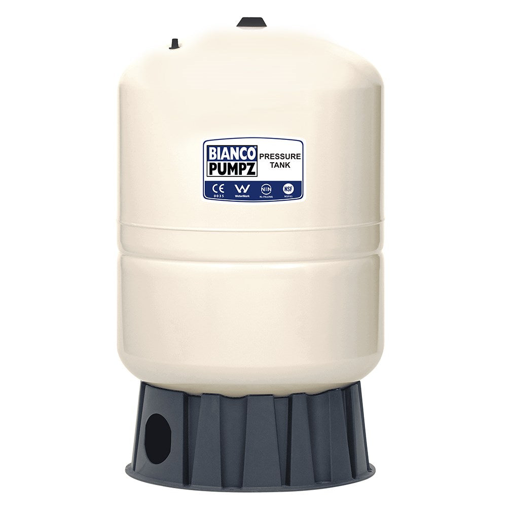 BIA-BPT-160 - Bianco Pressure Tank 160 Litre Vertical Almond  4 Bar Pre-Charge