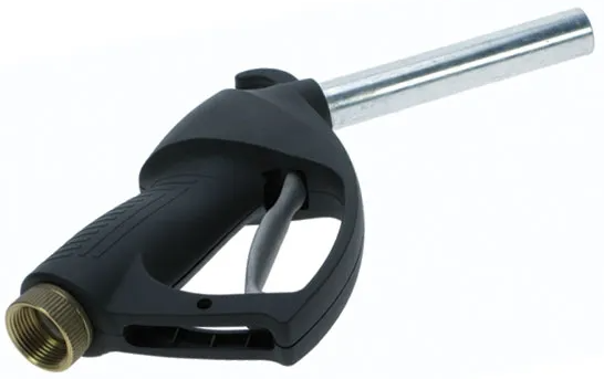 Piusi Self 3000 dispensing nozzle for petrol diesel and oil with 1 inch BSP(F) swivel inlet