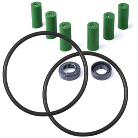 Ace RK-RP-600 repair kit for RP-600C roller pump, includes 6 x rollers, seals and orings