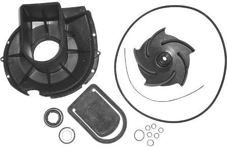 Pacer P-99-BUNA4 S series pump full refurbish kit with 4 vane impeller and Buna-N Nitrile seal kit