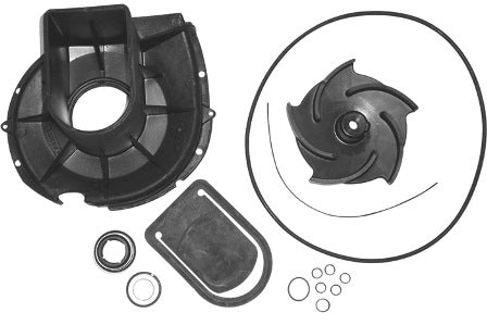 Pacer P-99-VITON4 S series pump full refurbish kit with 4 vane impeller and Viton seal kit