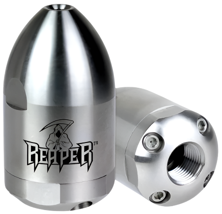 Reaper 1003204-060 rotating jetter nozzle 3/8 inch BSP(F) 275 bar (4000 psi) max (size 060) 14 to 23 lpm