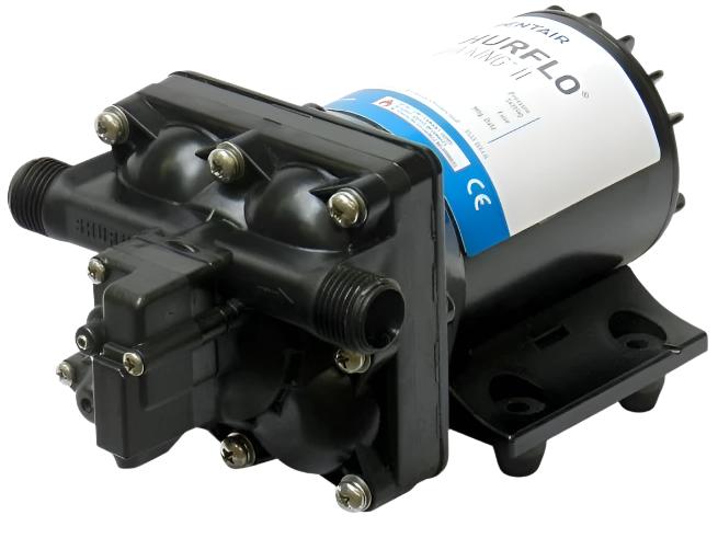 Shurflo 4128-110-E04 AquaKing Junior 12v fresh water diaphragm pump 7.6 lpm 2 bar (30 psi)