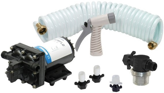 Shurflo 4348-153-E09 ProBlaster 12v wash-down pump kit 15.1 lpm 4.1 bar (60 psi)